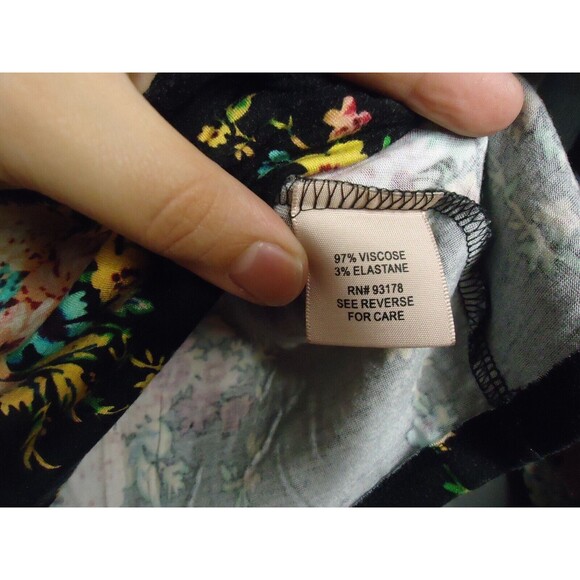 Philosophy Republic Clothing Long sleeve Blouse Womens Large Multicolored Floral - Picture 4 of 9